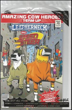 Amazing Cow Heroes Team-Up issue 8 Polybagged
