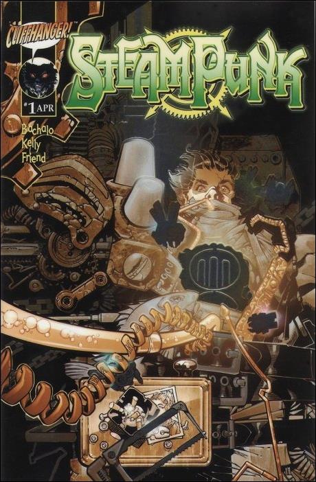 Steampunk issue 1-B Chromium Cover