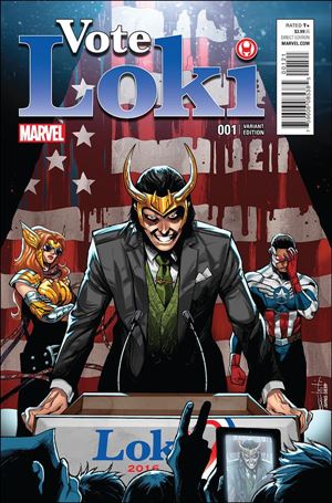 Vote Loki issue 1-B Valerio Schiti Cover