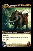 World of Warcraft: March of the Legion (Base Set) card 252 Shattrath City Peacekeeper