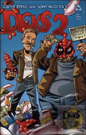 Dicks 2 issue 1-C Condom Cover 1/2000