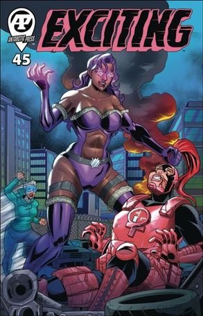 Exciting Comics (2019) issue 45 Joseph Olesco Cover