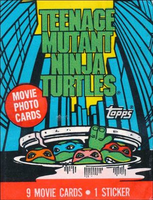Teenage Mutant Ninja Turtles Movie card 2 Sealed Pack