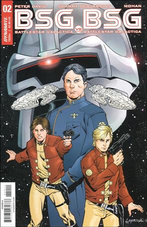 Battlestar Galactica BSG vs BSG issue 2 Aaron Lopresti Cover