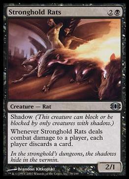 Magic the Gathering: Future Sight (Base Set) card 79 Stronghold Rats