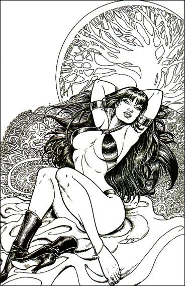 Vampirella Quarterly issue 1.3-C Joyce Chin Black and White Cover 1/500