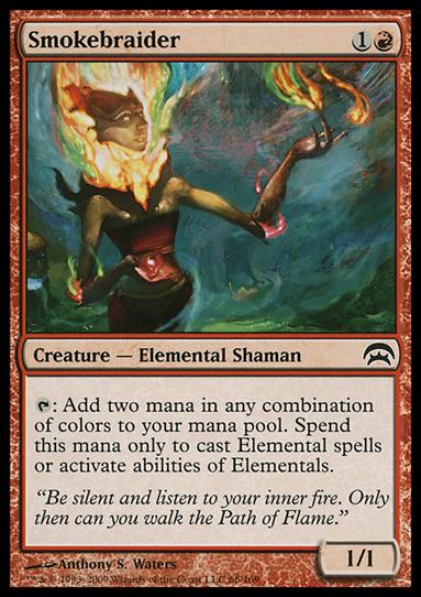 Magic the Gathering: Planechase (Base Set) card 66 Smokebraider