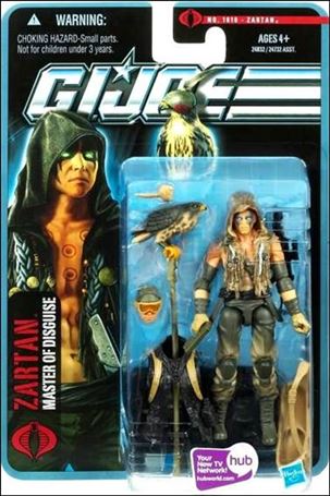 G.I. Joe: The Pursuit of Cobra figure 1010 Zartan (Master of Disguise) 