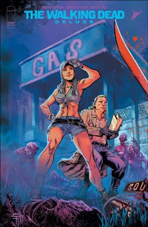 Walking Dead Deluxe issue 57-C Francis Manapul Cover