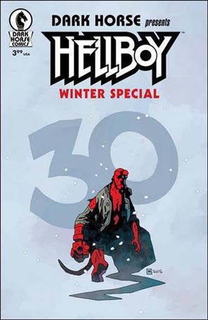 Hellboy: Winter Special issue 2016-B Mike Mignola Dark Horse 30th Anniversary Cover