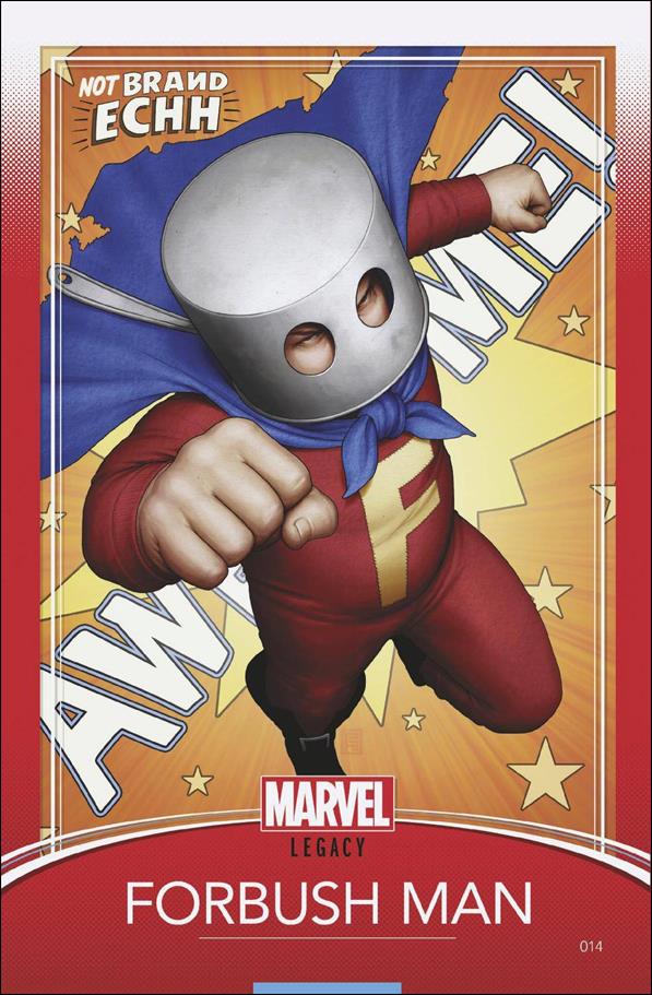 Not Brand Echh issue 14-B John Tyler Christopher Marvel Trading Card Cover
