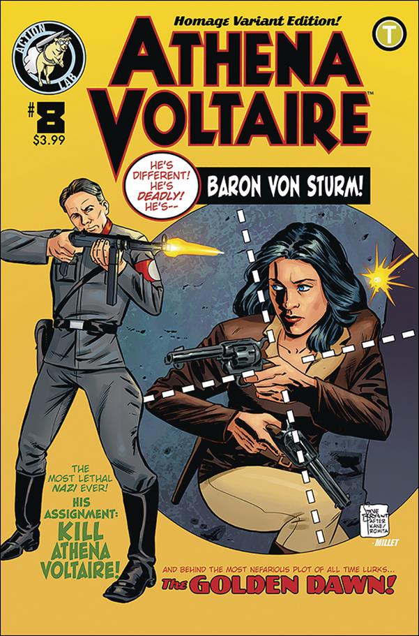 Athena Voltaire issue 8-B Homage Cover