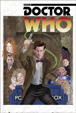 Doctor Who: The Eleventh Doctor Year Three issue 8-C Simon Myers Cover