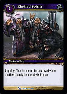 World of Warcraft: March of the Legion (Base Set) card 72 Kindred Spirits