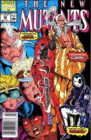 New Mutants (1983) issue 98-B Newsstand Edition