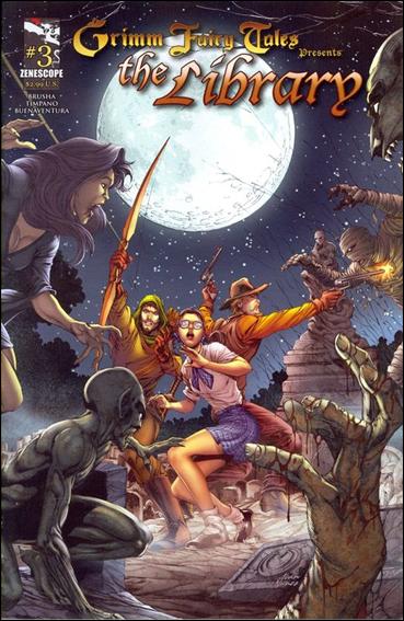 Grimm Fairy Tales Presents The Library issue 3 Marat Mychaels Cover