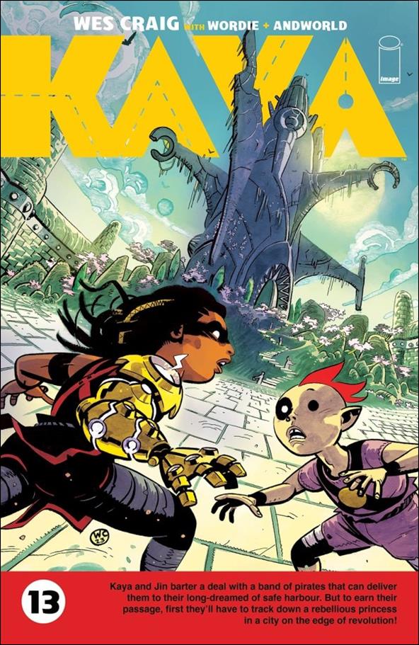 Kaya issue 13 Wes Craig Cover