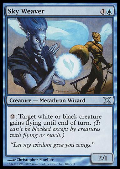 Magic the Gathering: 10th Edition (Base Set) card 109 Sky Weaver