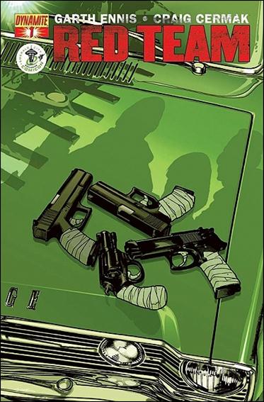 Red Team issue 1-E Ryan Sook Emerald City Comicon Cover 1/1000