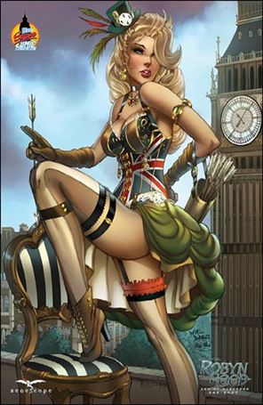 Grimm Fairy Tales Robyn Hood One-Shot issue One-Shot-E Mike DeBalfo London Super Comic Con Cover 1/500