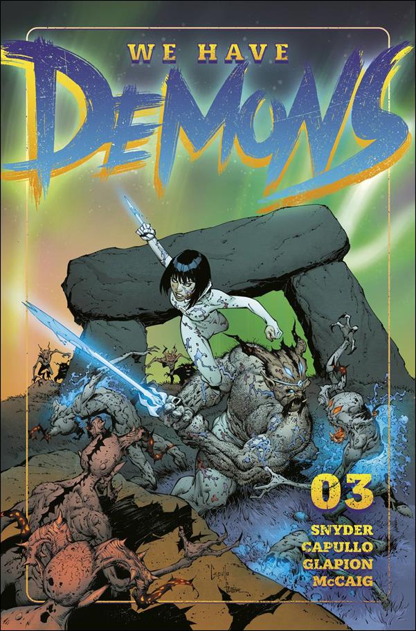 We Have Demons issue 3 Greg Capullo Cover