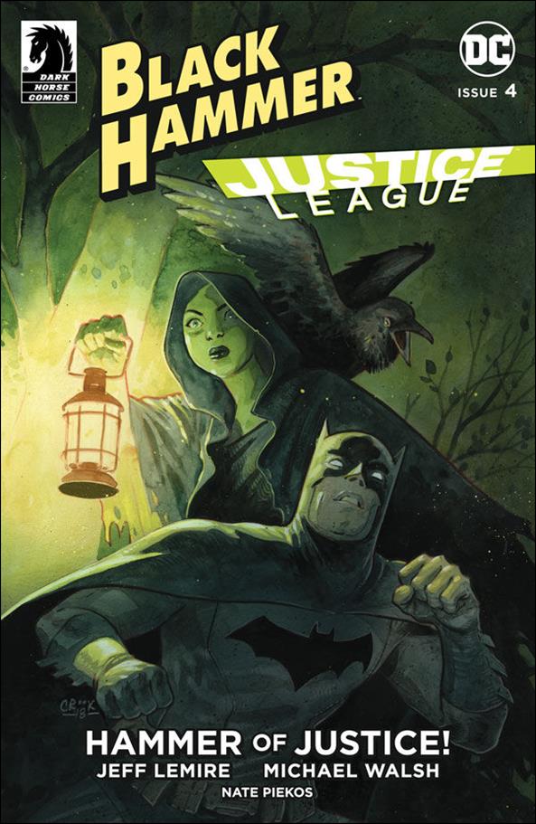 Black Hammer/Justice League: Hammer of Justice! issue 4-E Tyler Crook Cover