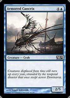 Magic the Gathering: 2014 Core Set (Base Set) card 44 Armored Cancrix