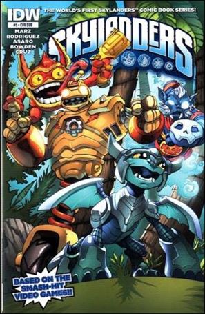 Skylanders issue 5-B Mike Bowden Subscription Cover