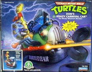 Teenage Mutant Ninja Turtles (1988) Vehicles and Playsets figure 27 Don's Krazy Carnival Car