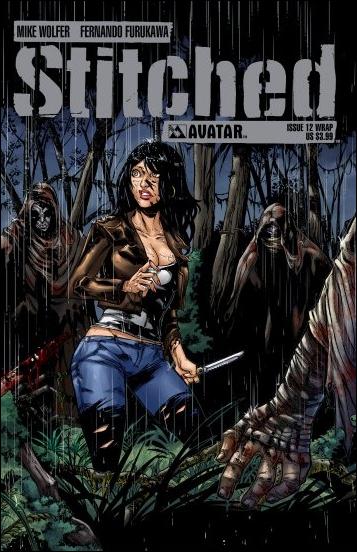 Stitched issue 12-B Wraparound Cover