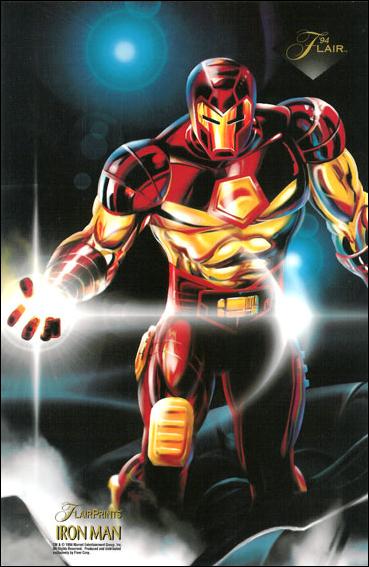 Marvel Annual Flair '94 (FlairPrints Subset) card 4 Iron Man