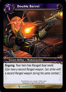 World of Warcraft: March of the Legion (Base Set) card 36 Double Barrel