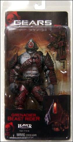 Gears of War 2 figure 15 Grenadier Beast Rider