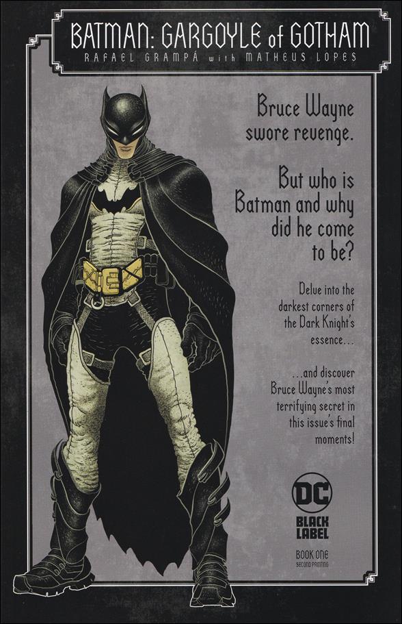 Batman: Gargoyle of Gotham issue 1-K Rafael Grampa 2nd Print Cover