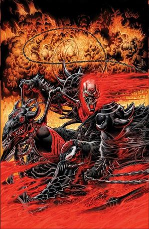 Ghost Rider: Return of Vengeance issue 1-G Kyle Hotz Unknown Comics Virgin Cover