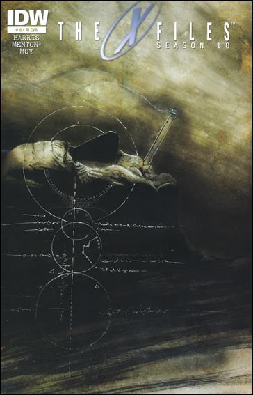 X-Files: Season 10 issue 10-B menton3 1:10 Cover