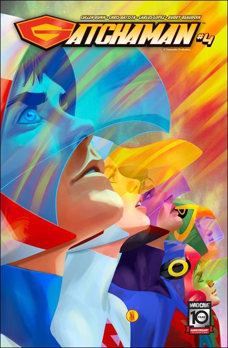 Gatchaman issue 4 Inaki Miranda Cover