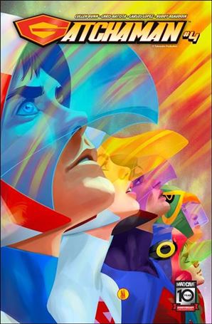 Gatchaman issue 4 Inaki Miranda Cover