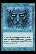 Magic the Gathering: Portal (Base Set) card 42 Baleful Stare
