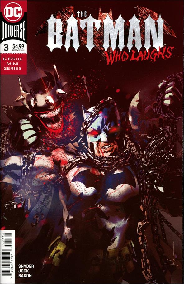 Batman Who Laughs (2018) issue 3-C Jock Final Printing Cover