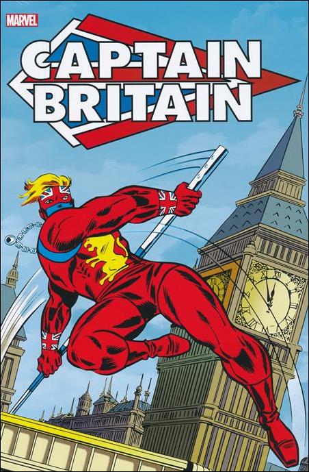 Captain Britain Omnibus issue 1-B Ron Wilson Direct Market Cover