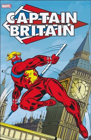 Captain Britain Omnibus issue 1-B Ron Wilson Direct Market Cover