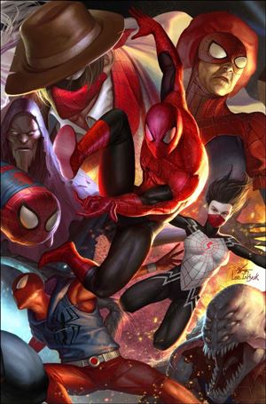 Spider-Geddon issue 1-J InHyuk Lee Connecting Cover