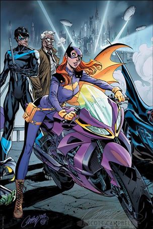 Batman (2016) issue 50-U J. Scott Campbell Near Left Cover 1/2200