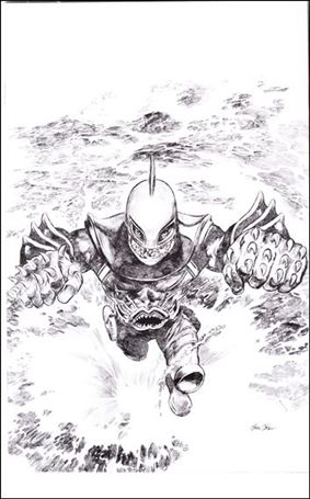 Shark-Man (2006) issue 1-B Gene Colan and Garry Leach Virgin Sketch Cover