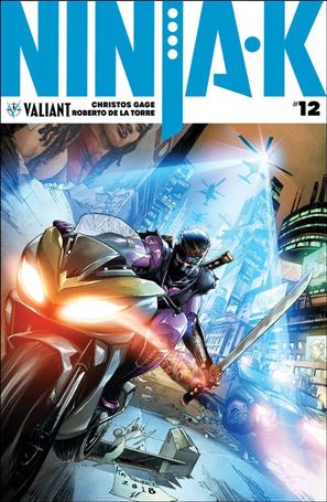 Ninja-K issue 12-B Koi Turnbull Cover