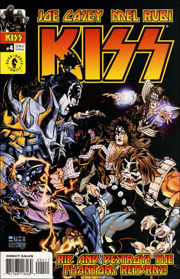 Kiss (2002) issue 4 Mel Rubi Cover