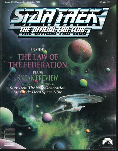 Star Trek: The Official Fan Club Magazine issue 93
