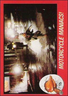 Howard the Duck (Movie) (Base Set) card 15 Motorcycle Maniacs!