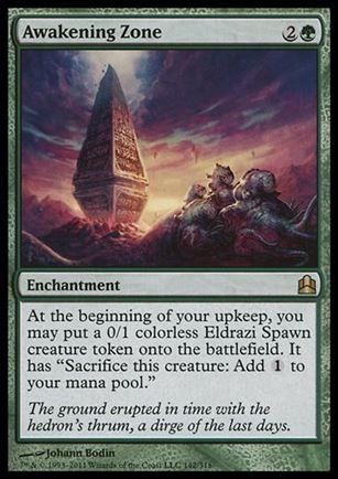 Magic the Gathering: Commander (Base Set) card 142 Awakening Zone